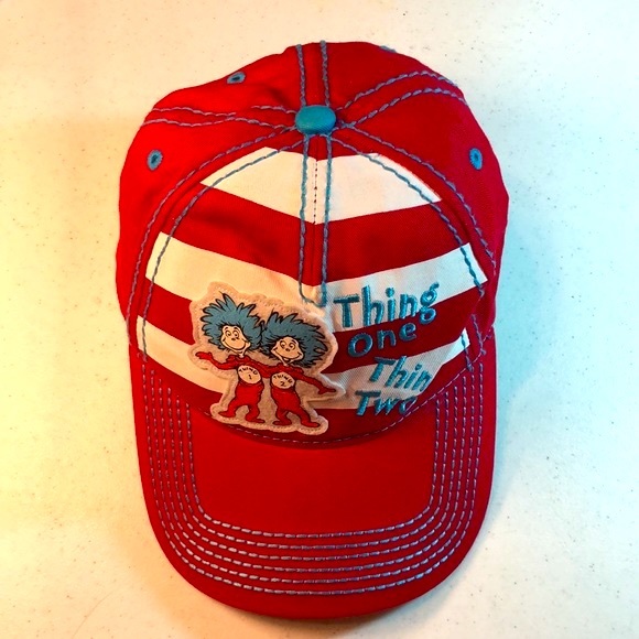 Universal Studios Thing One Thing Two Baseball Cap - Picture 3 of 12